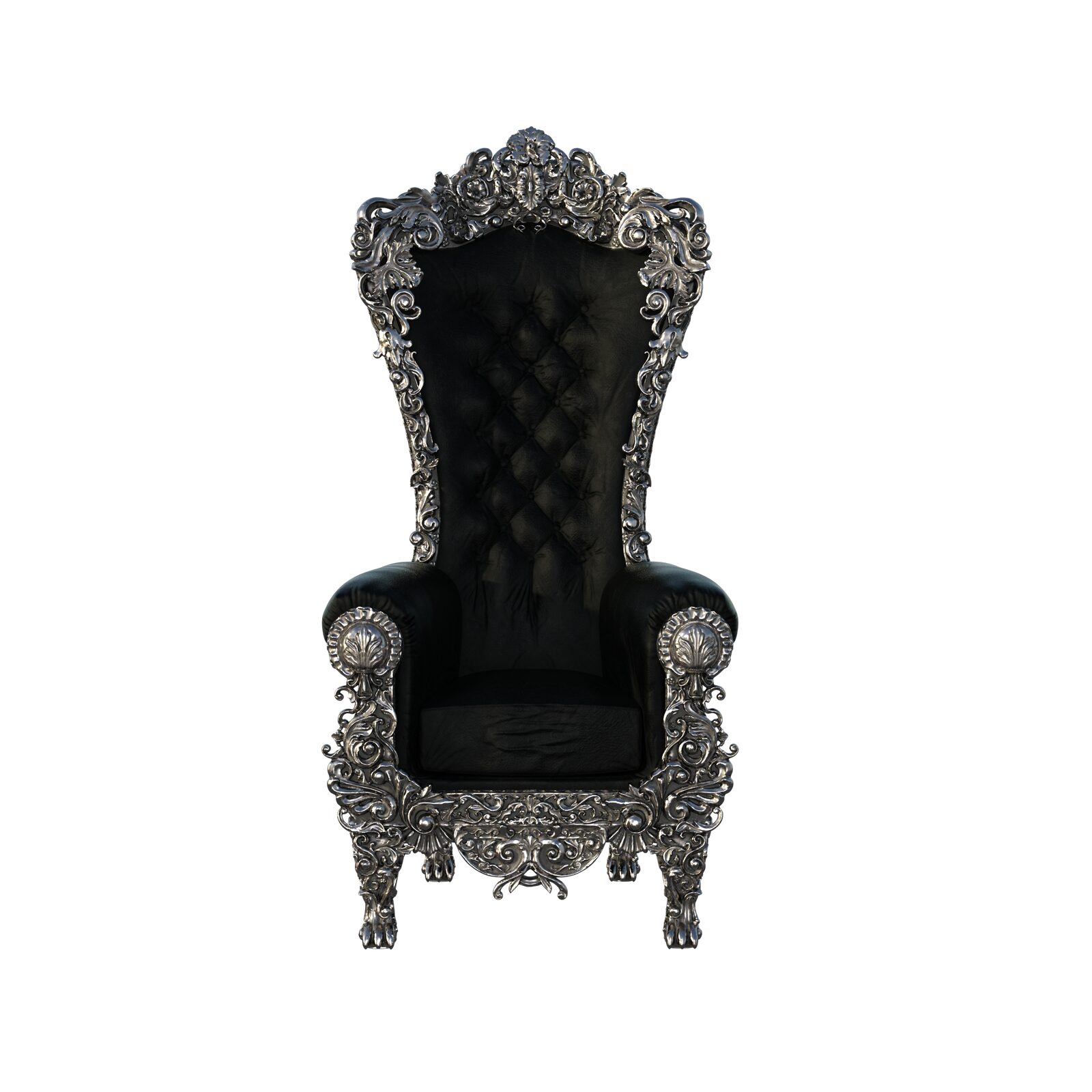 Antique Throne Chair