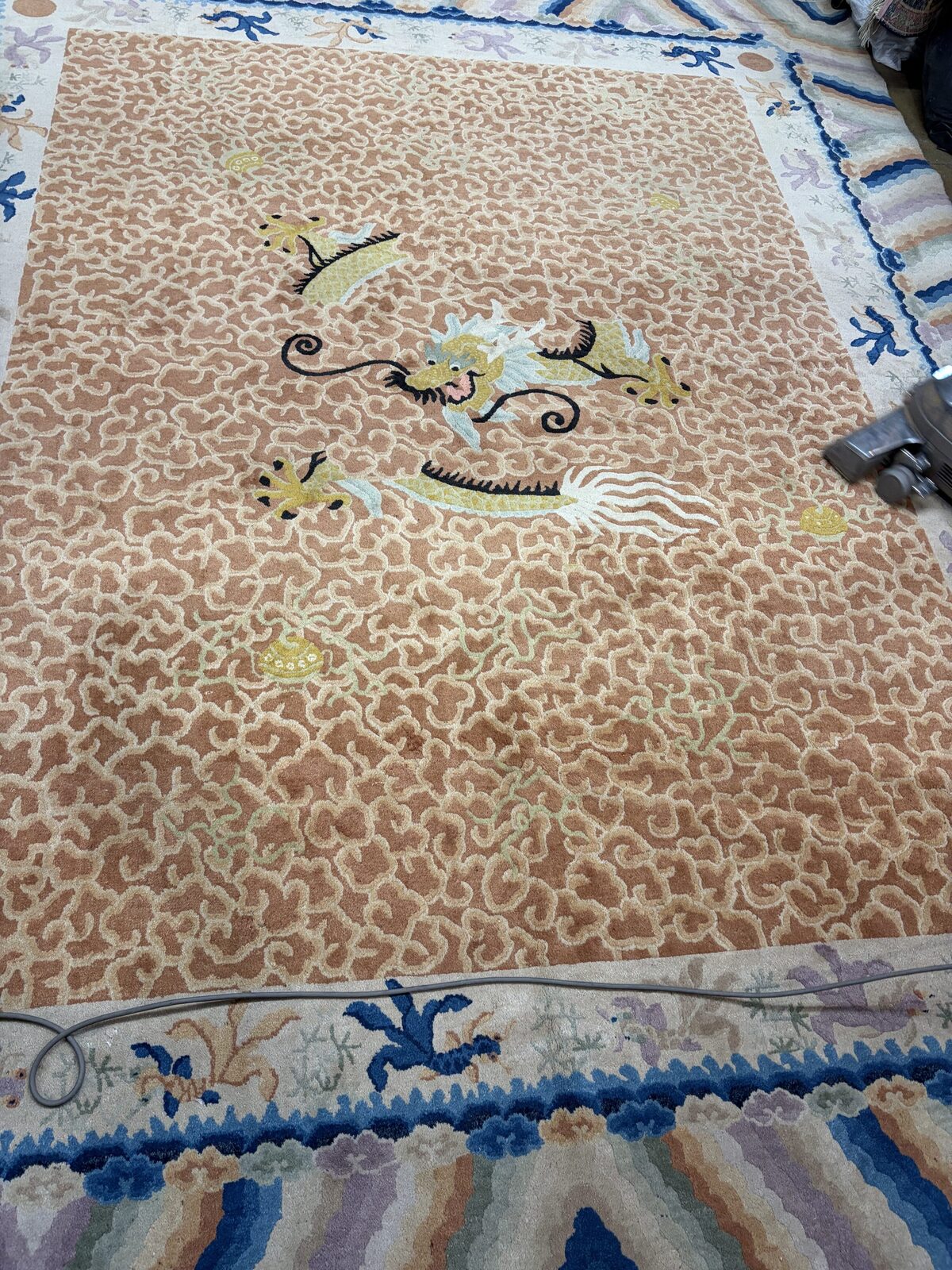 Antique Art Deco Chinese Rug