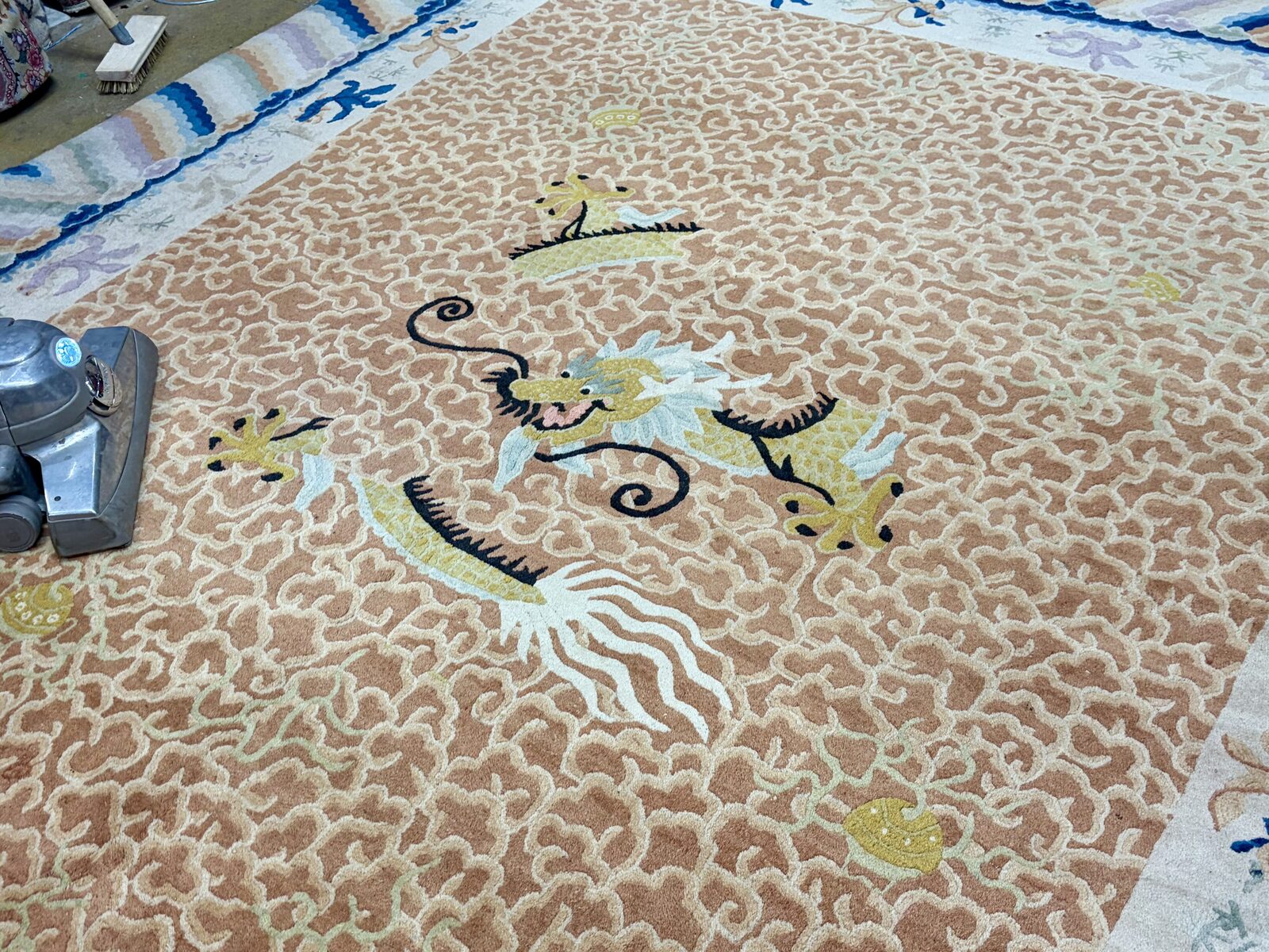 Antique Art Deco Chinese Rug
