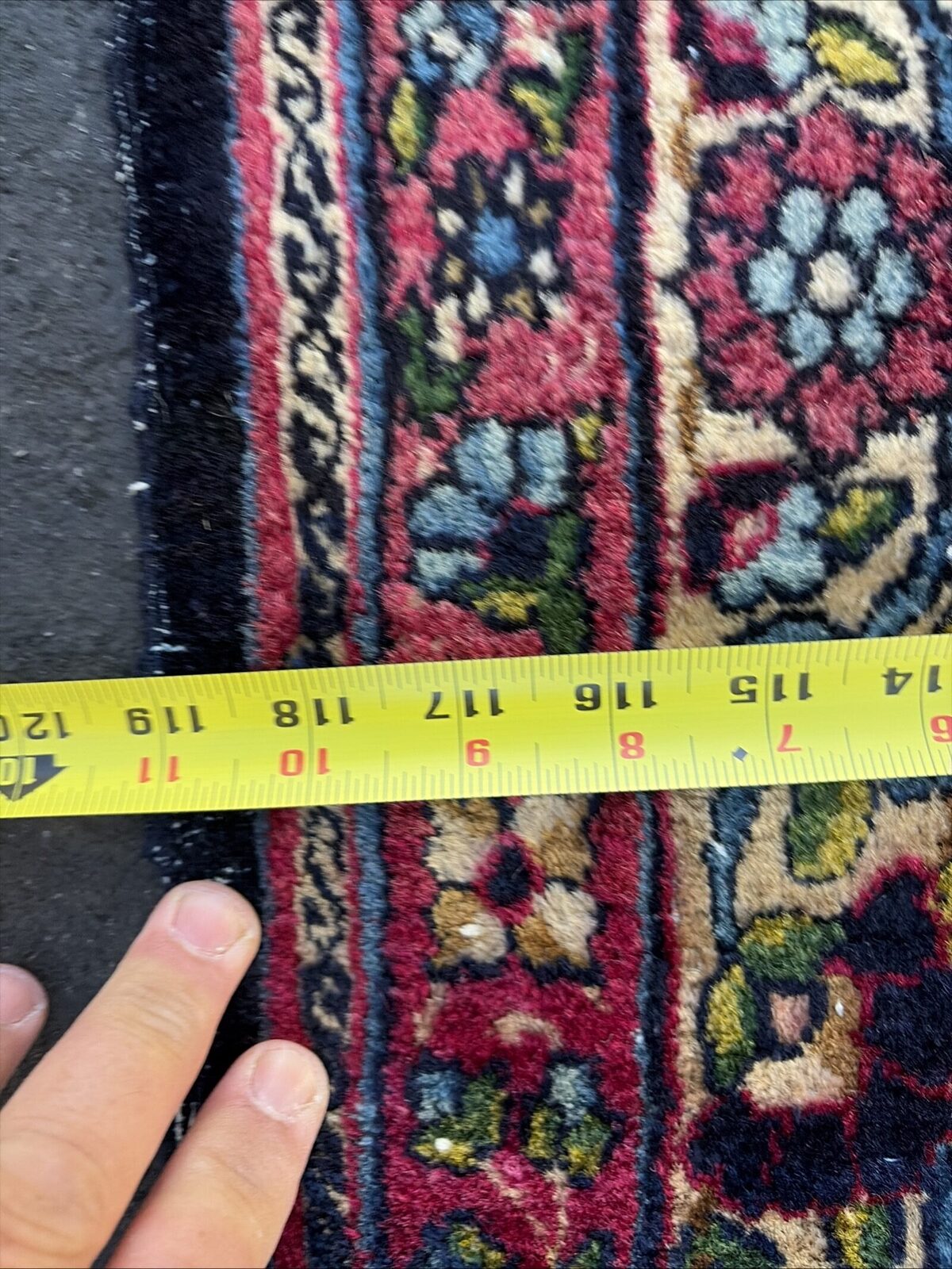 19th  century  Lavar Kerman antique Persian rug
