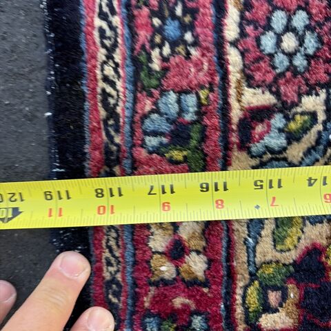 19th  century  Lavar Kerman antique Persian rug