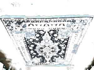 Antiue test rug