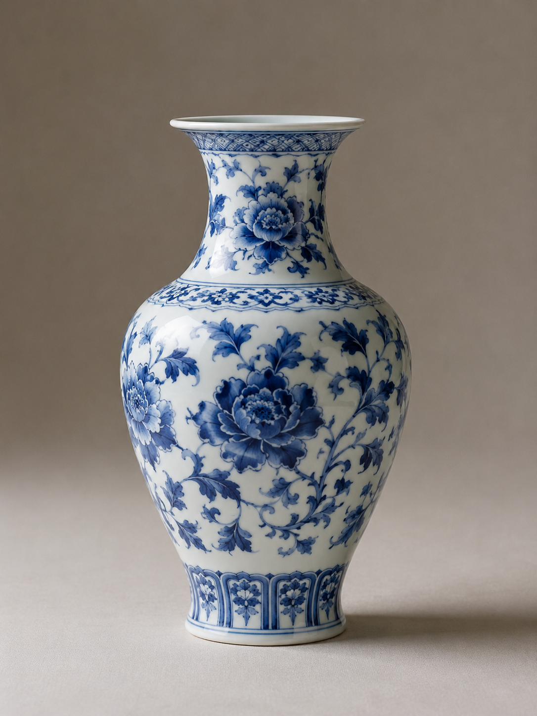 Demo Porcelain Exhibition Vase — Aurelia Antiques